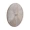 Habitat Robia 20" Distressed Gray Carved Wood Wall Art